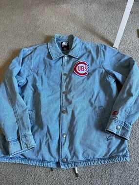 Starter Black Label x Urban Outfitters Exclusive Chicago Cubs Coaches Jacket